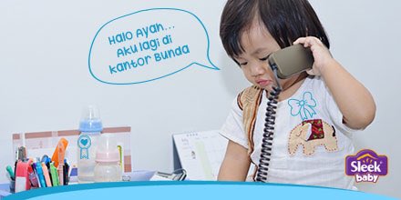 SleekBaby_ID's tweet photo. Siapa Bunda di sini yg punya pengalaman, si Kecil hrs main ke kantor krn udah libur sekolah/ tidak ada yang jaga di rumah? #SleekTemanBunda https://t.co/Vg8AiZOf2j