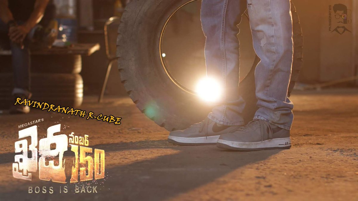 itsmeRcube's tweet photo. #BossSong #AmmaduLetsDoKummudu video cmng this weekend.. #chiru150 #BossIsBack #Ravindranath #Rcube #passionates 😊💗 https://t.co/o7JpxFFT6d