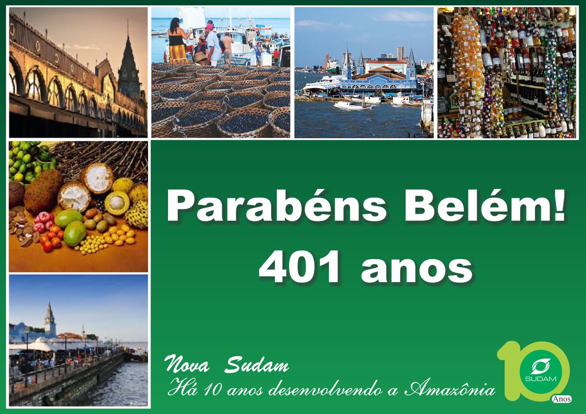 Aniversário de Belém - 401 anos