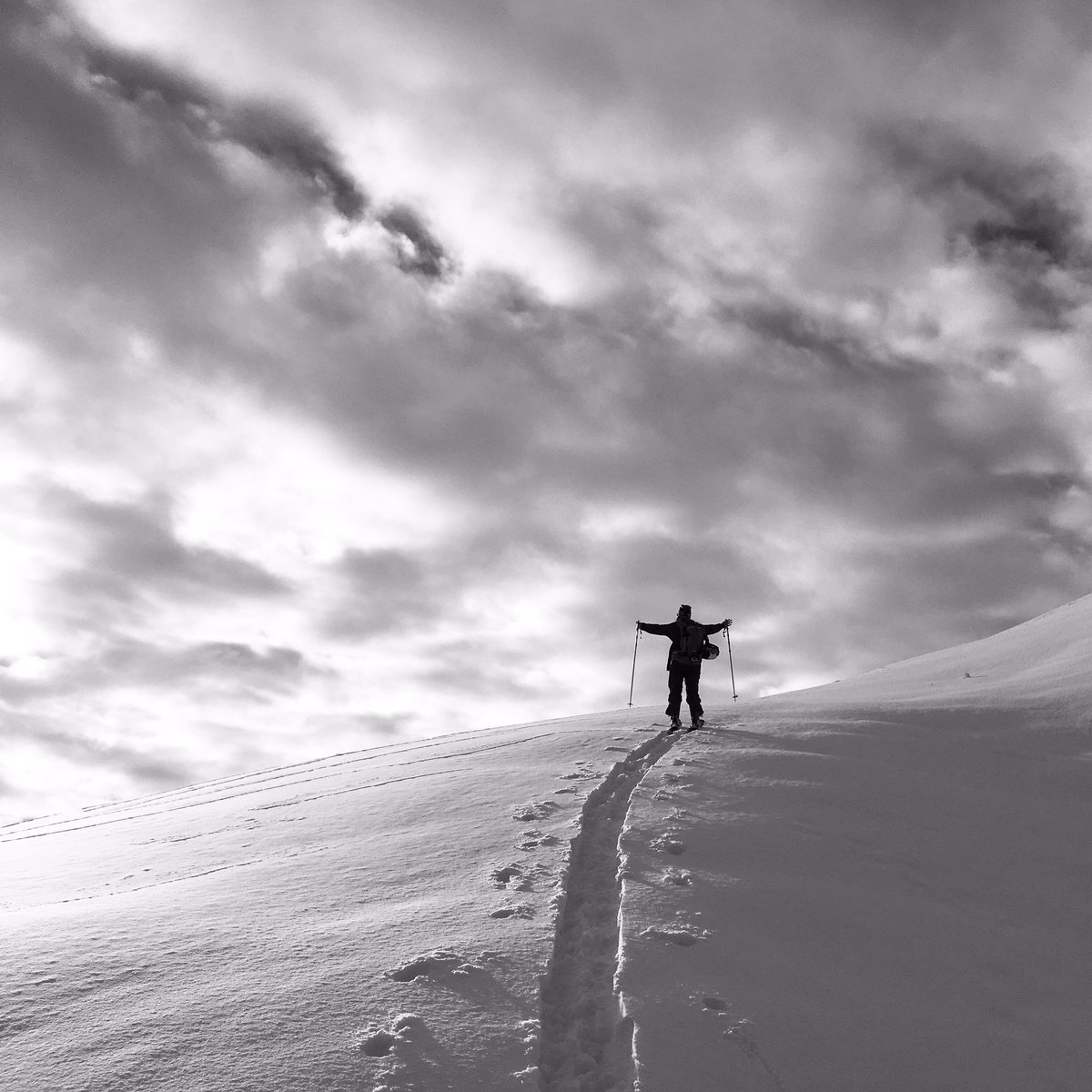 SummitPhotog's tweet image. Great stroll this #morning 👌🏼 #courchevel #touring #snow #france #backcountry