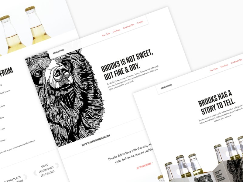 I had the amazing opportunity to work with <a href="/BrooksDryCider/">Brooks</a> to design and develop their new website. Check it! brooksdrycider.com