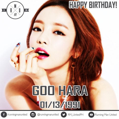 Happy Birthday Goo Hara! 