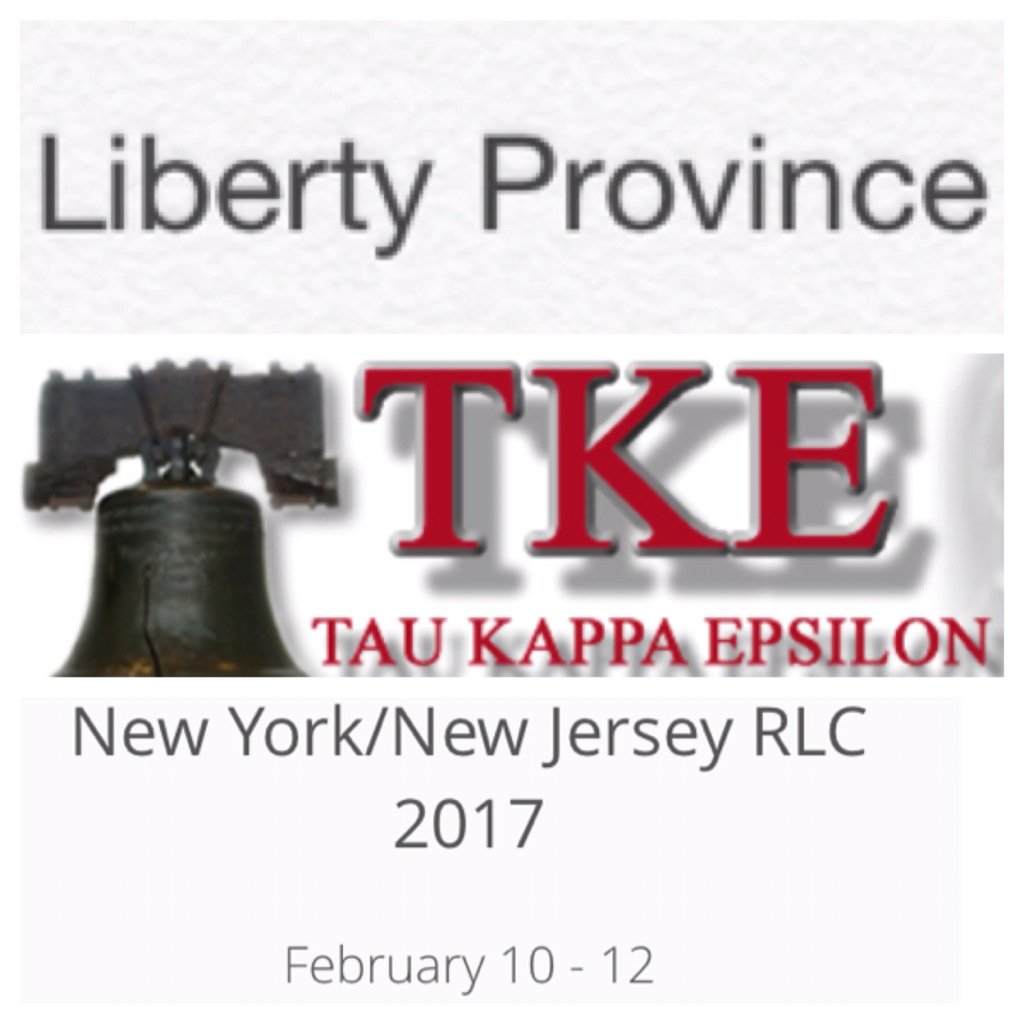 Every Liberty Province chapter from Greater Philly is registered 4 <a href="/TKE_Fraternity/">Tau Kappa Epsilon</a> RLC. Who's joining them? #IAMTKE