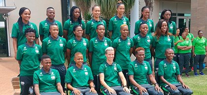 SasolinSport's tweet image. #TBT to #AWCON2016 #Squad 
Sasol @Banyana_Banyana Coach @descaptain shares thoughts on the win over Egypt 
safa.net/safa-news/26-g…