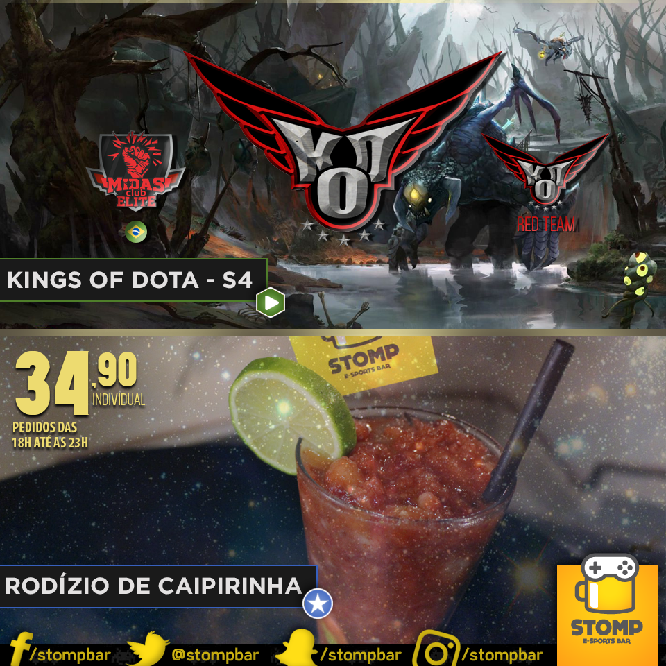 stompbar's tweet photo. Confira a programação de hoje! #StompBar #eSports #DotA2 https://t.co/z0l7VlhYrH