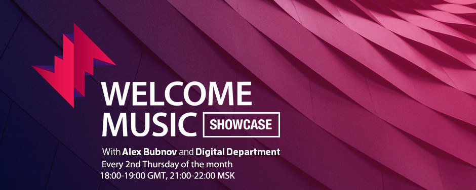 WM_label's tweet image. Tune into @diradio tonight for a fresh episode of Welcome Music Showcase! We start at 19:00 CET | 21:00 MSK: di.fm/progressive!