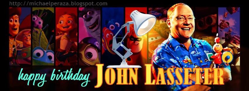 Happy birthday John Lasseter!!   I love this art piece from 