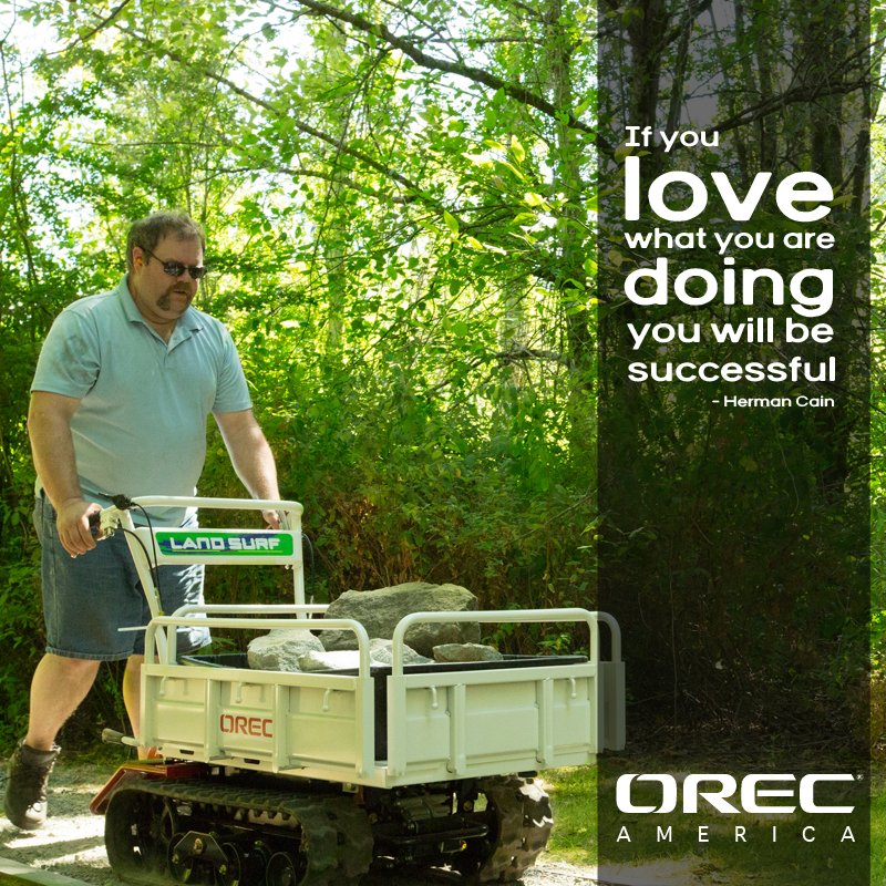 "If you LOVE what you are doing you will be SUCCESSFUL." Learn more here ➜ bit.ly/2fG3gAE #OrecPower