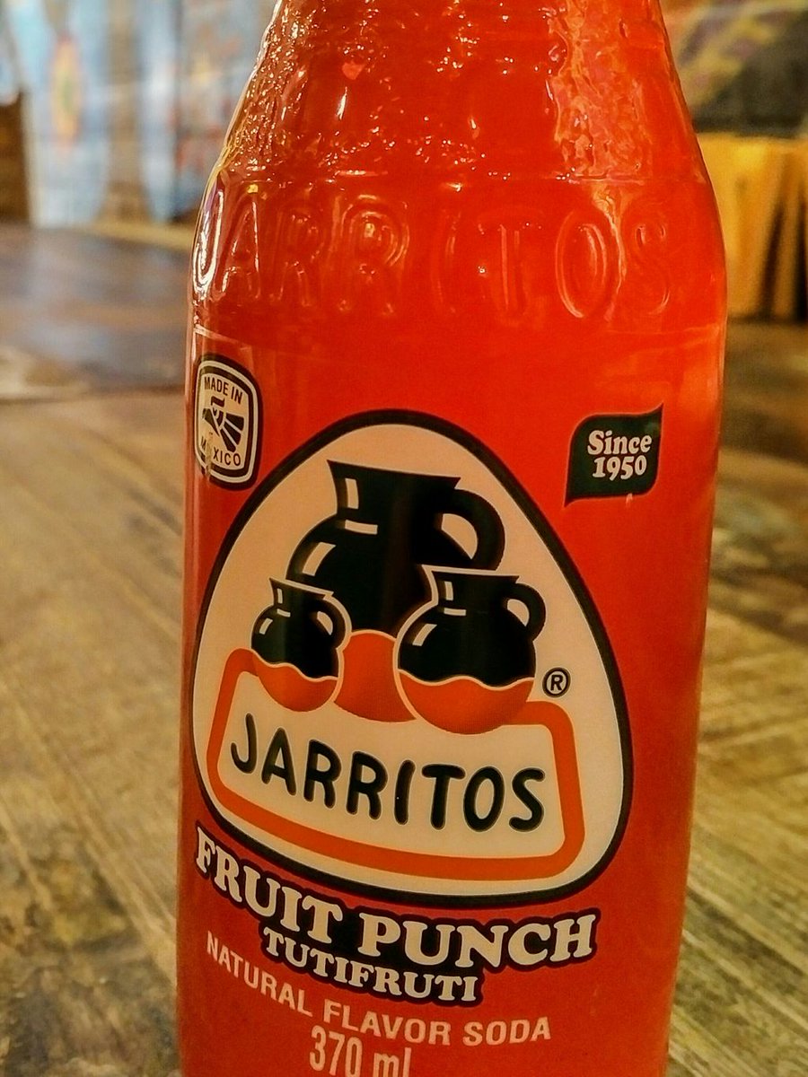 We have yet another announcement. 
<a href="/JarritosGBR/">Jarritos Soft Drink</a> fruit punch is now on sale

#exciting #new #breakingNews