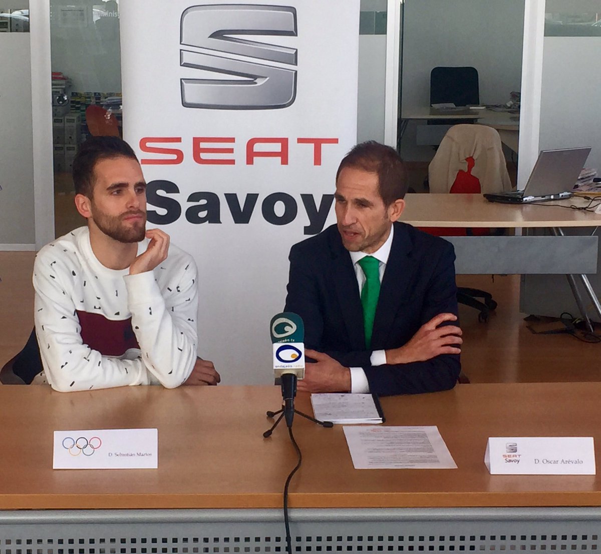 Hoy el Grupo ÁVOLO hace publico su magnifico apoyo y respaldo al atleta Jiennense <a href="/SebasMartos/">Sebas Martos</a>