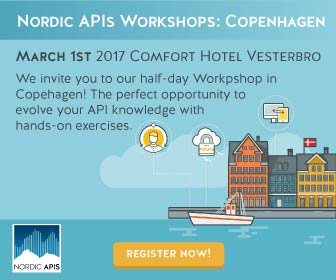 nordicapis's tweet image. New event! Evolve your API knowledge with hands-on exercises at our half-day workshops in Copenhagen March 1st! goo.gl/ZxQOoV