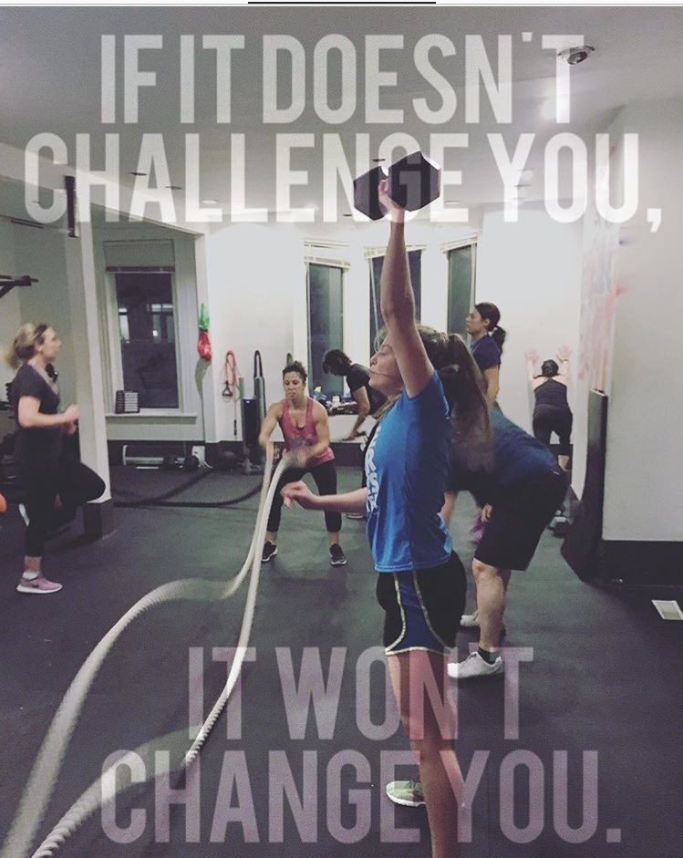 projectFitHfx's tweet photo. Don't get caught just going through the motions of your everyday routine. Challenge yourself daily and you will see results. #2017 https://t.co/Q0Gyw1nHLx
