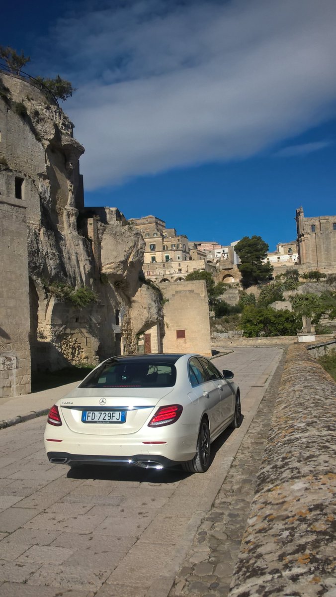 Driving the E Class on holiday in the amazing Matera #Italy #Sassi #Matera #VisitBasilicata @LoveBasilicata @MercedesBenz #LuxuryTravel