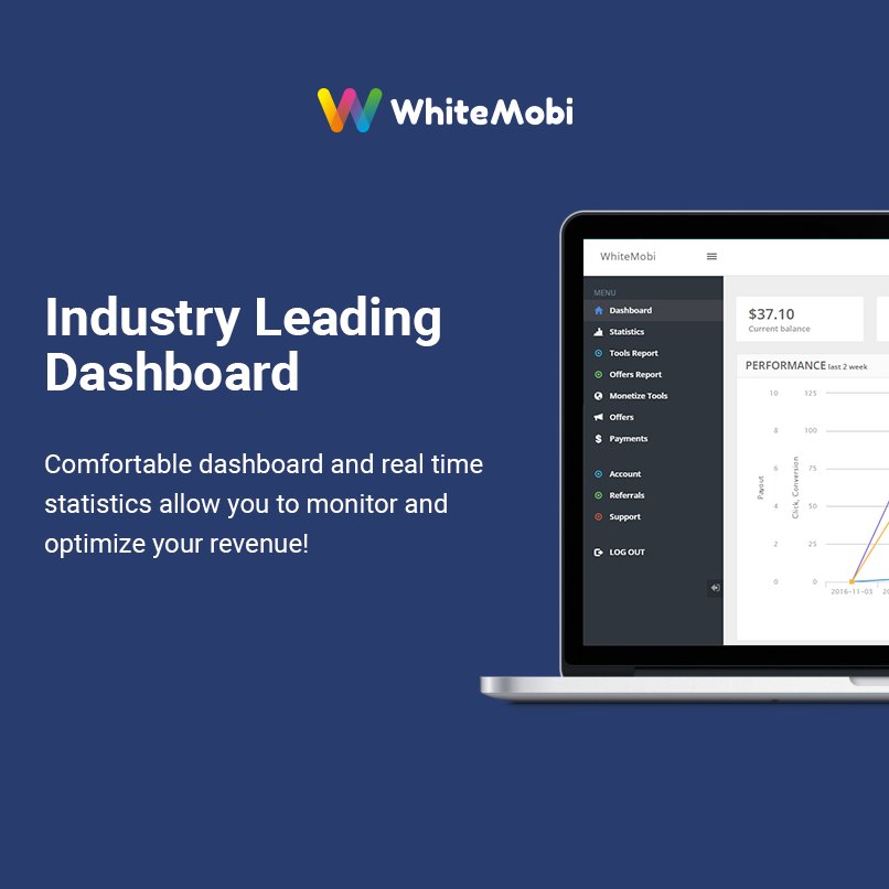 WhiteMobi's tweet photo. Join https://t.co/3BqilfpRSt today and enjoy the most convenient way of your traffic monetization!#affiliatemarketing #MobileMarketing https://t.co/X36TEgwUBU