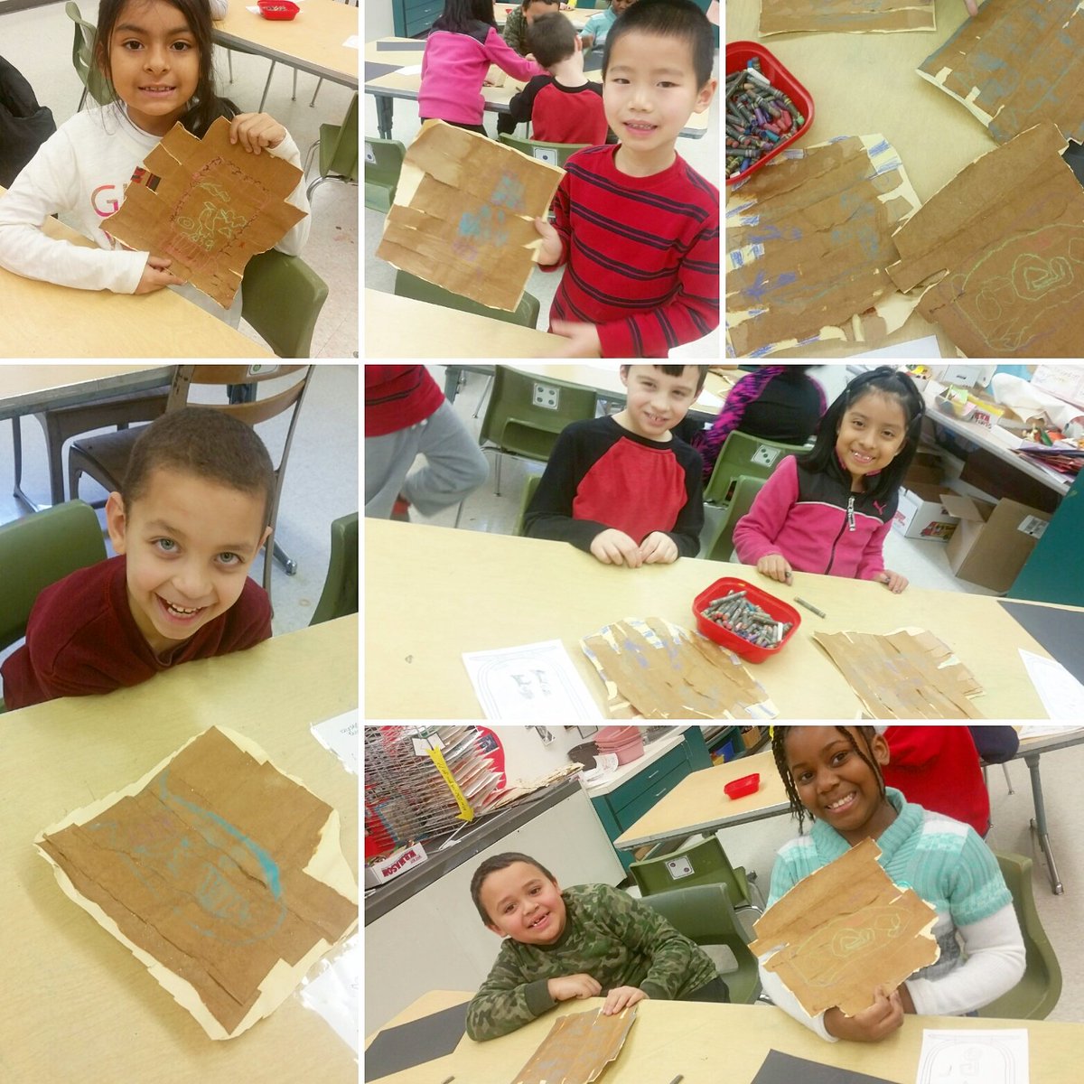 mrslynnsartroom's tweet image. Our #secondgradeart #ancientegypt #cartouche on our handmade &quot;papyrus.&quot; Now I&apos;m stuck singing &quot;write like an Egyptian...&quot; #BASDproud