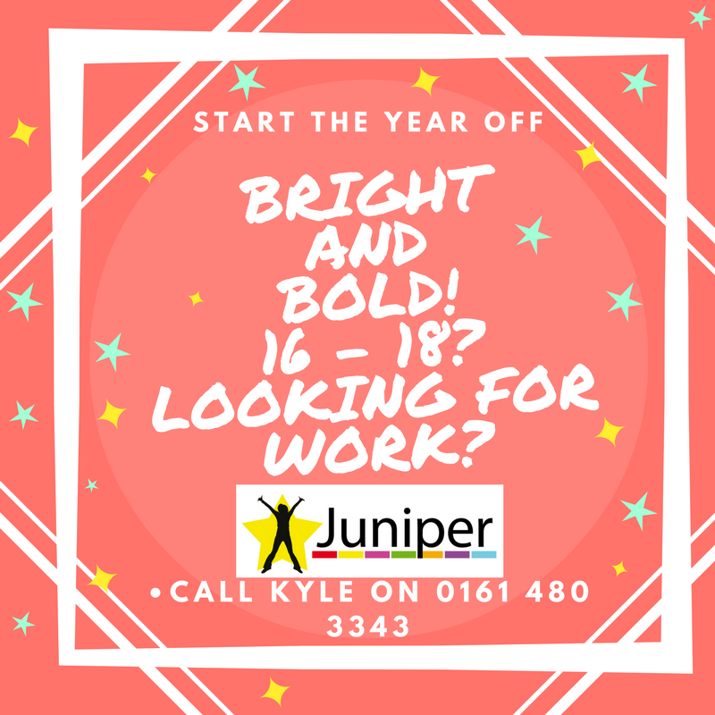 Juniperstock's tweet photo. Are you 16 to 18 looking for work? Are you an employer looking to recruit. Call 0161 480 3343 NOW and we will do the rest. #login https://t.co/A6Mk0fwGL7