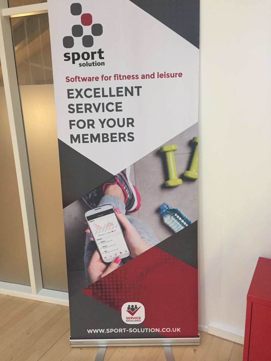 sportsolutionUK's tweet photo. One of our new Marketing Banner Stands. Coming to a show near you soon! #gym #ukactive #uk #fitness #tradeshow #fitness #sportsolution https://t.co/5hr634T8gA