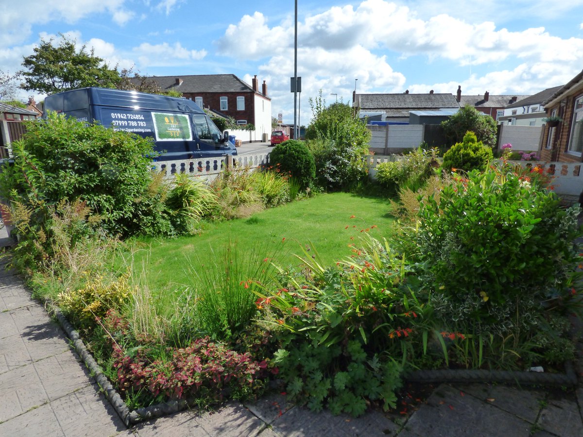 GardeningJandJ's tweet image. A garden cleansing by @GardeningJandJ