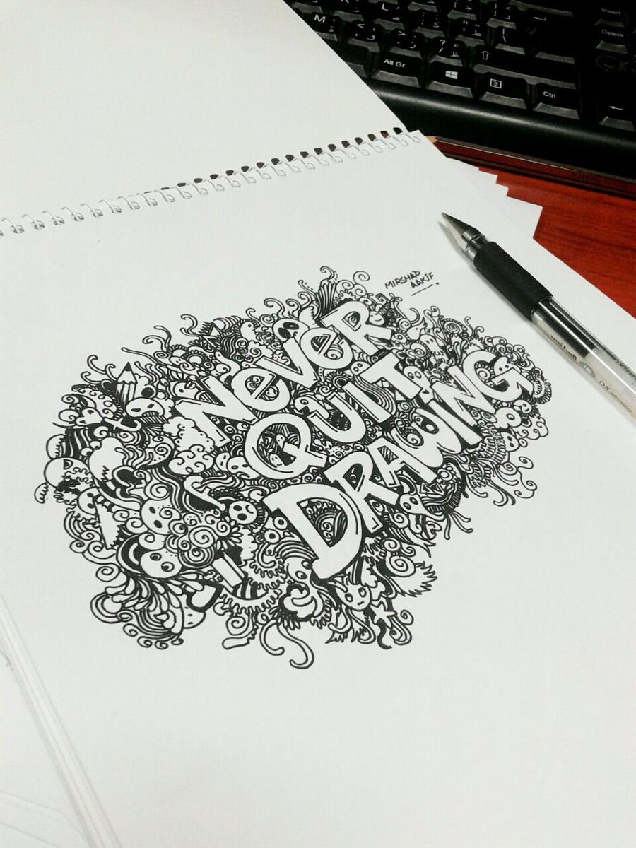Mirshad On Twitter Life Is Like Drawing Without An Eraser Never