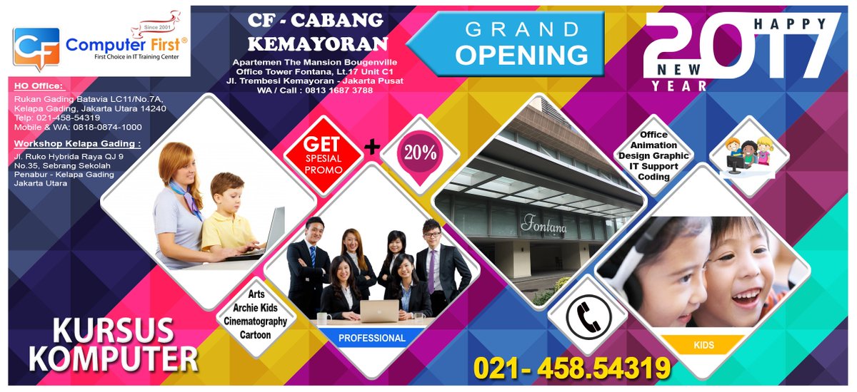 Welcome Back To School
computerfirst.co.id/index.php
<a href="/kursuskomputer/">KursusKomputerKu</a> <a href="/kompascom/">Kompas.com</a>