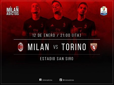 Diretta MILAN-TORINO Streaming gratis Rai Play  TV: dove vederla, ultime notizie, formazioni Coppa Italia