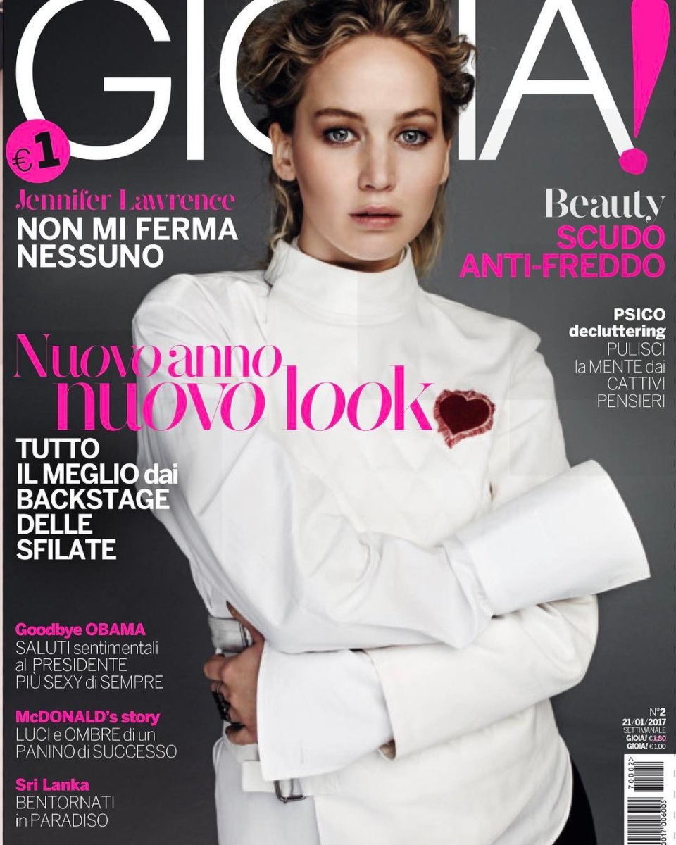 JenLawIta's tweet photo. NEW: Jennifer in copertina sul numero di Gioia di questa settimana. Volate in edicola 😍 https://t.co/txlNvfJwOx