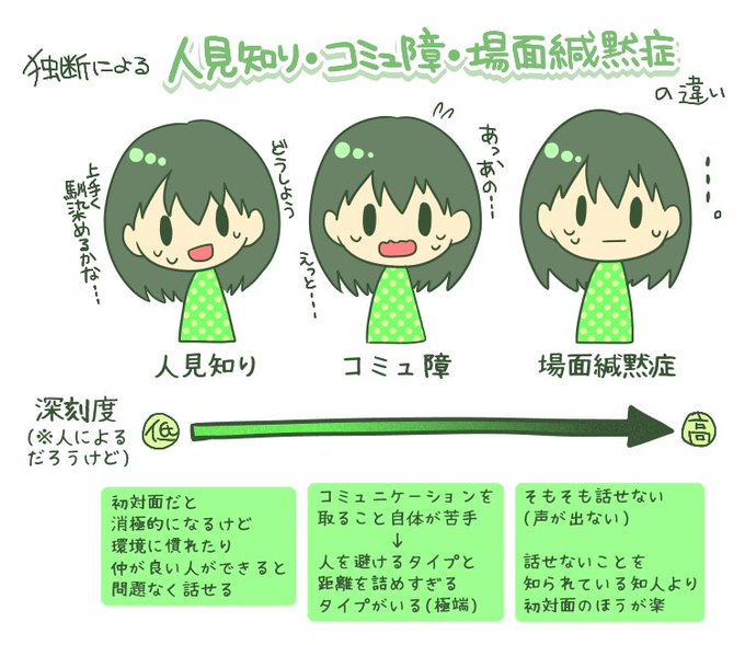 軽度 場面 緘黙 症