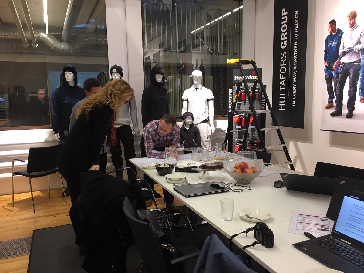 Our new Use2Use project is live! Intense ideation at workshop with @HultaforsGroup today