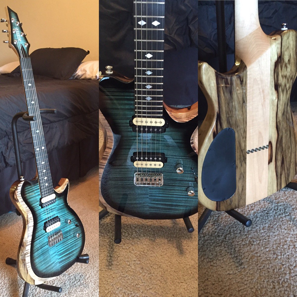 Forgot to post my new <a href="/Kiesel_Guitars/">Kiesel Guitars</a>! #NGD #music #guitar #kiesel #beautiful #gearporn #guitarporn