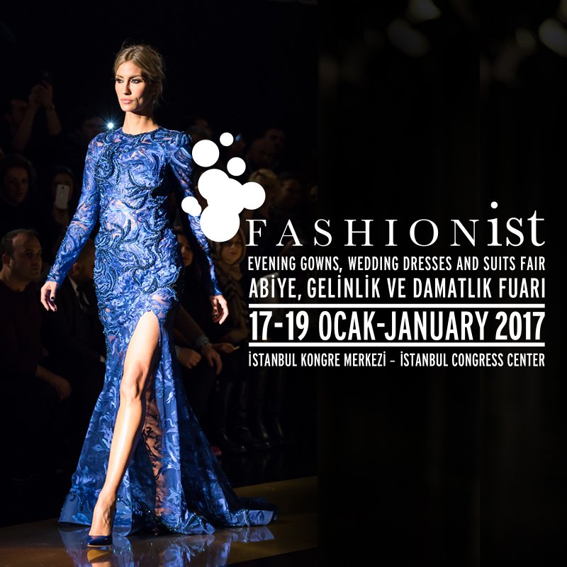 Fashionist Abiye, Gelinlik ve Damatlık Fuarı 2017, tam 5 gün sonra kapılarını açıyor...