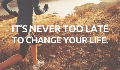RunDestination's tweet image. It's never too late to change your life.