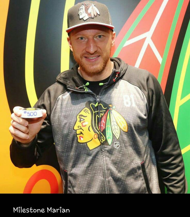 Happy Birthday, Marian Hossa, born January 12th, 1979, in Sara Lubovna, Czechoslovakia. 