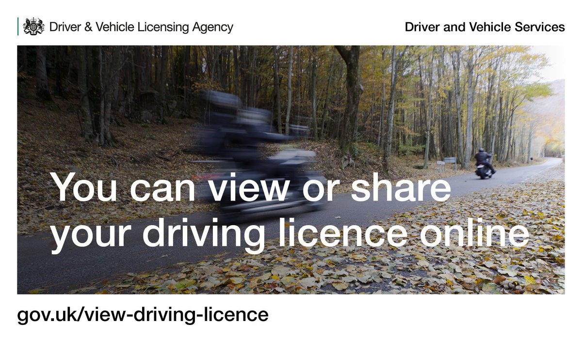 Driver and Vehicle Licensing Agency tweet media