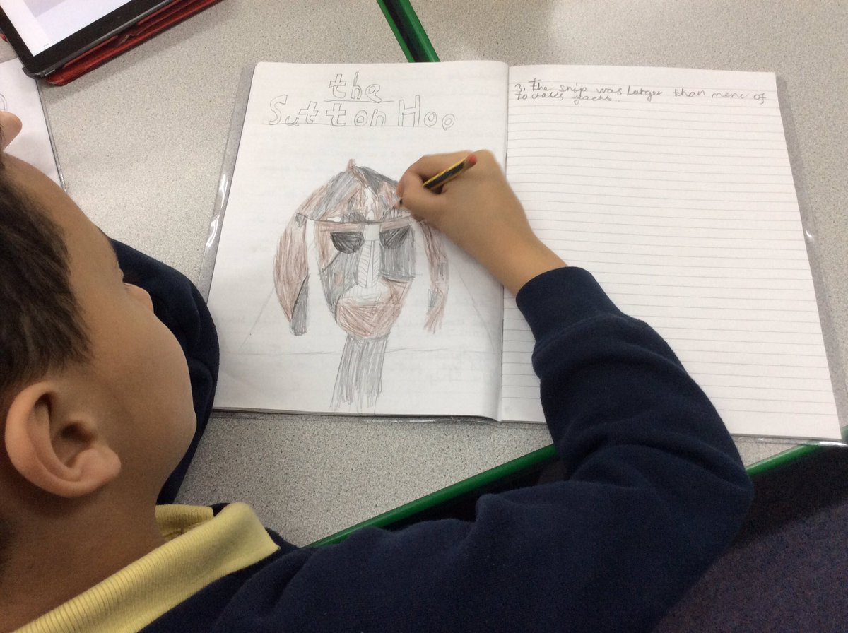 Adamsrill4g's tweet photo. History work on Anglo Saxons- Sutton Hoo https://t.co/n4kDKozD89