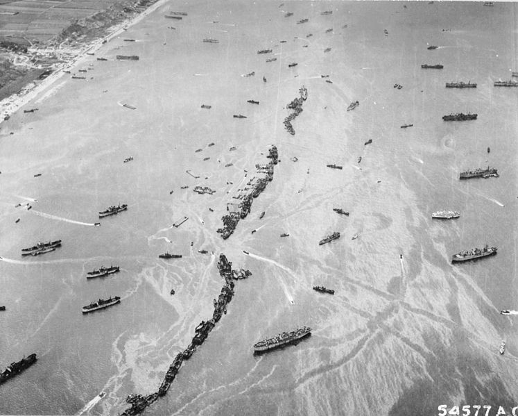 This is What Omaha Beach and D-Day Looked Like  on 6/6/1944 