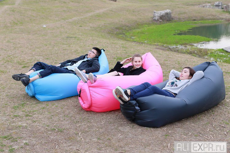 AliExpr's tweet image. Надувной мешок для отдыха на природе aliexpr.ru/portable-outdo…