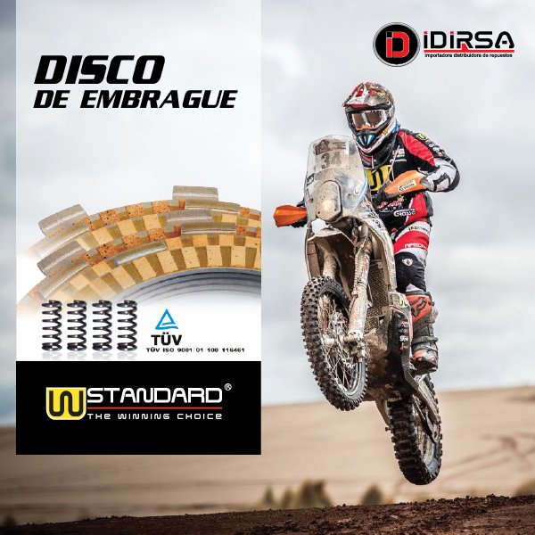 Idirsa_ec's tweet photo. WStandard® presentes en #Dakar2017 Repuestos de altísima calidad importados y distribuidos para Ecuador x #idirsa #DakarHeroes https://t.co/iVhtWGxwnO