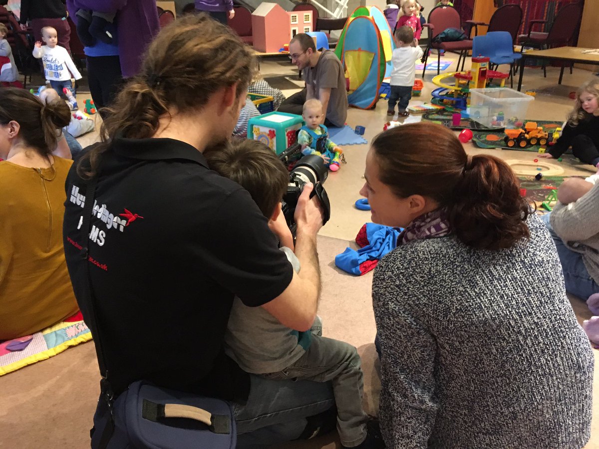 Humbledinger's tweet photo. @Joe_Bream had a few little helpers during our #filming at BTots this afternoon for @LittleSheffield #ilovesheffield #kids #cute https://t.co/1BLCOkHwgR