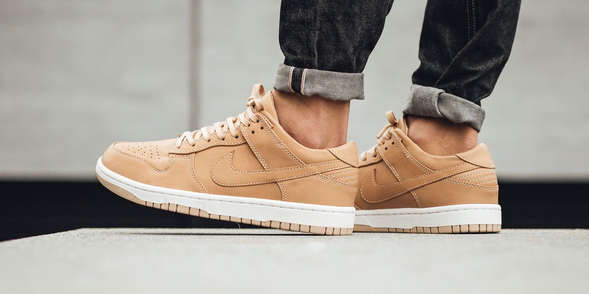 nike dunk lux low vachetta tan