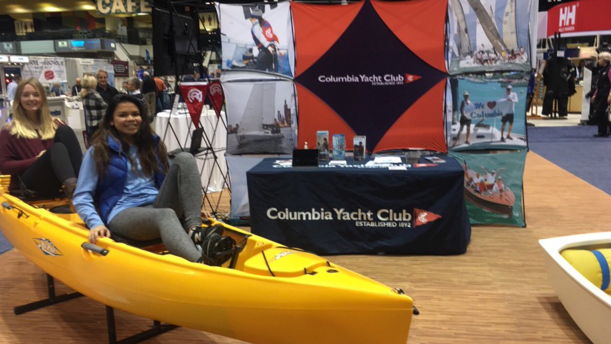 ColYCSailing's tweet photo. Come by booth S1062 this week and say hi! #chiboatshow #sailing #ColYC #nofilter https://t.co/YHmpyAxRi5