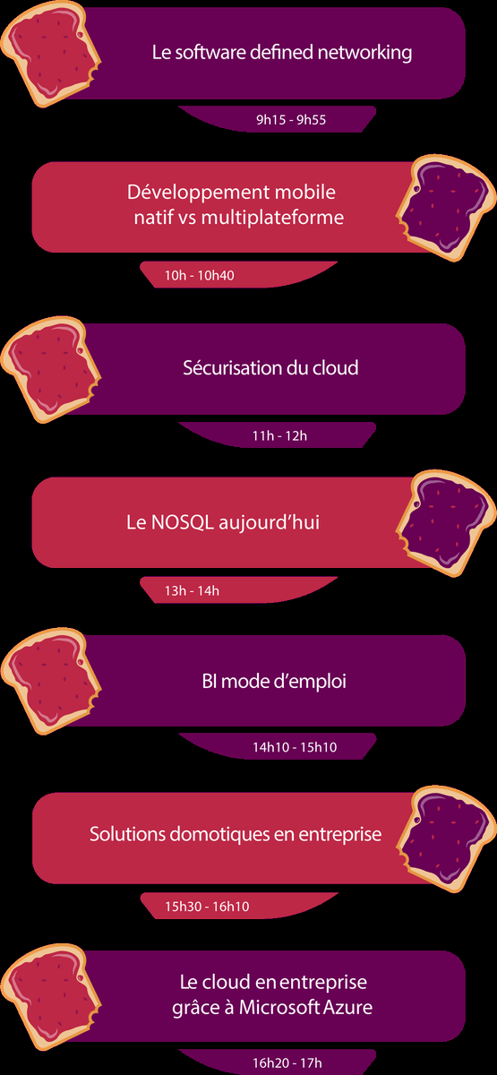 Conf_ITech's tweet photo. #Confitech Session 2 !
Le 9 février 2017 à @SeineInnopolis en partenariat avec @n_w_x
Plus d'info sur https://t.co/prq4tlZGhr https://t.co/sDyHUoIoqs