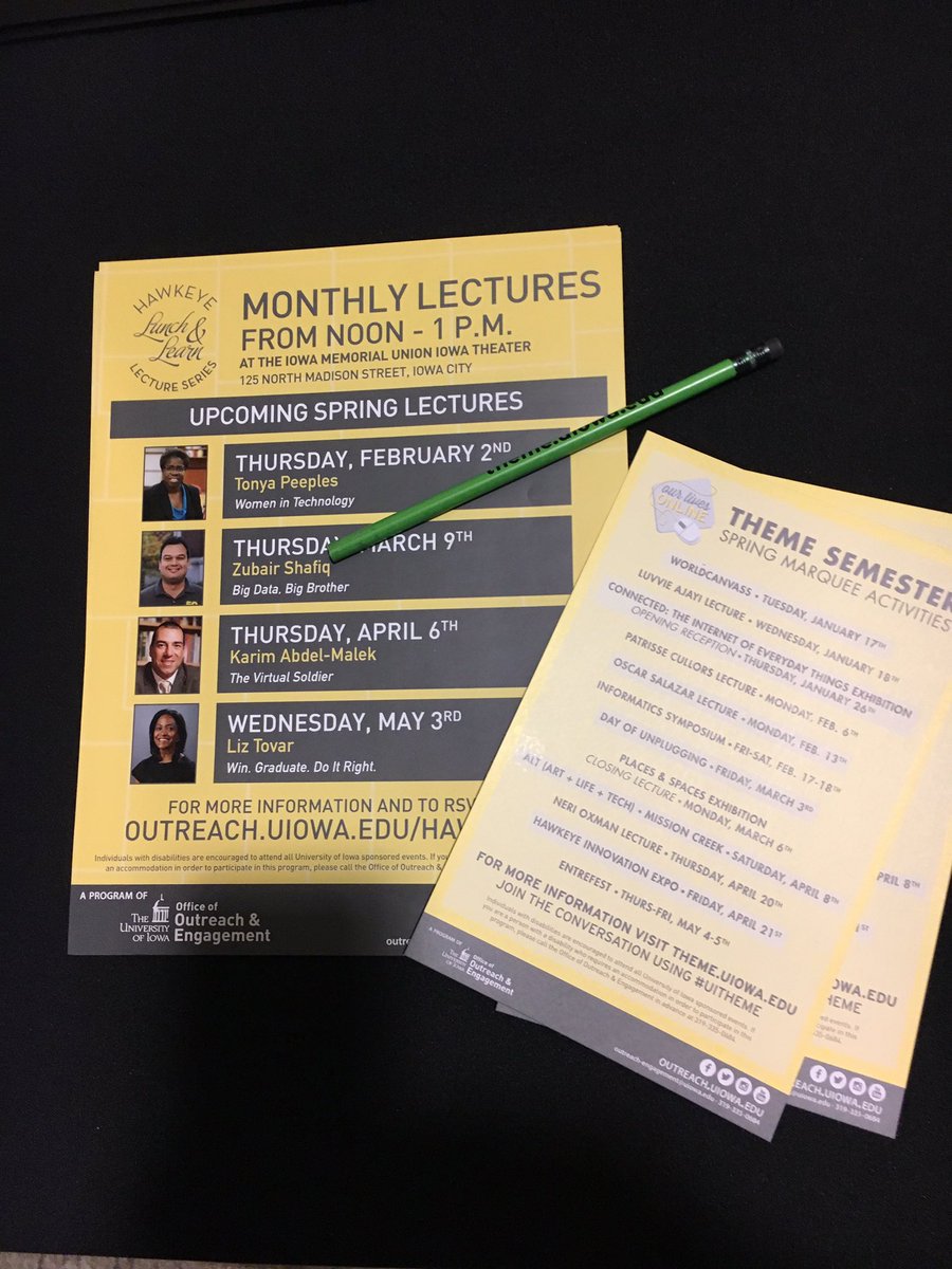 UI4CAST's tweet image. @OutreachIowa #uitheme has great events coming up for Our Lives Online theme semester! #4CAST17