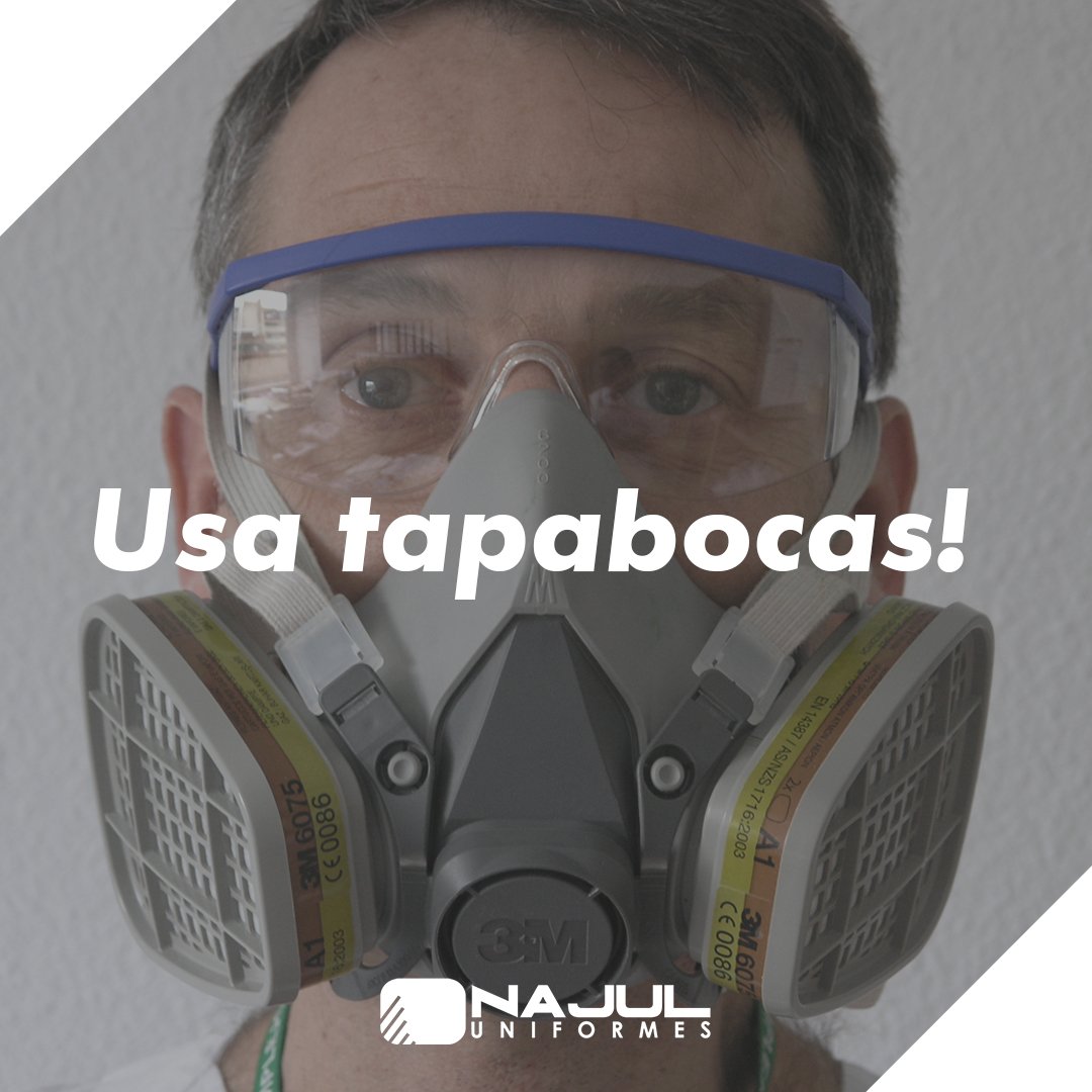 NajulUniformes's tweet photo. Así evitaras muchas enfermedades respiratorias al momentos de trabajar con químicos https://t.co/0oxaV5VoiO
