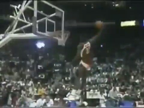 Happy 57th birthday to Dominique Wilkins aka The Human Highlight Film!

Listen to the rim on this windmill dunk... 