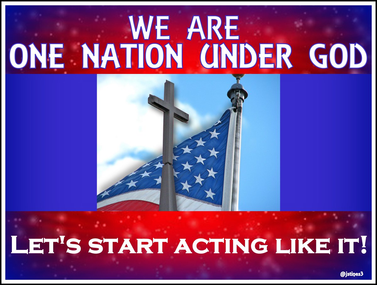 PJNET_CO's tweet image. MT @jstines3: We are ONE NATION UNDER GOD! Let's start acting like it! 
 #RenewUS #PJNET