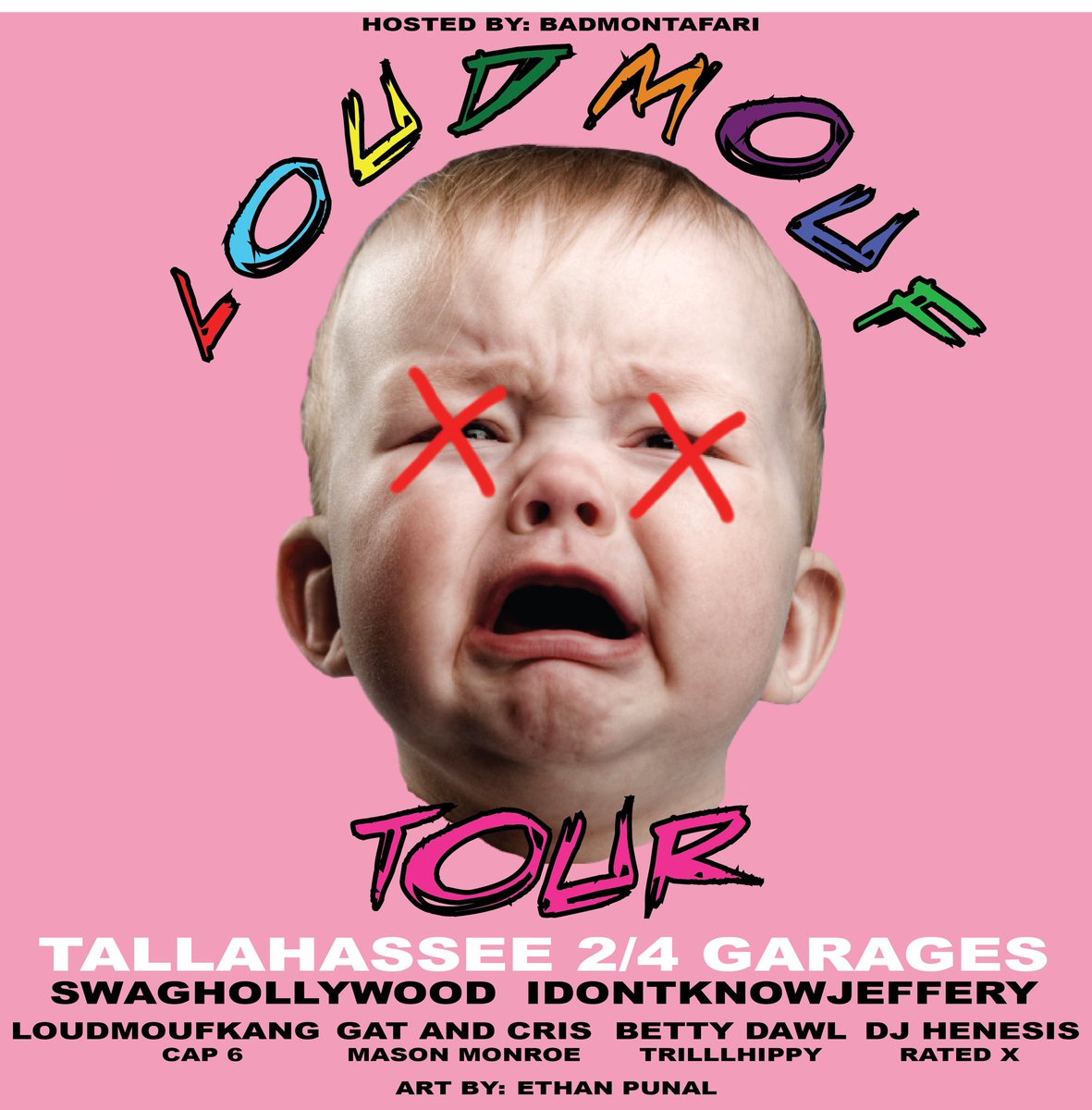 nickstilinonem's tweet photo. To all the Tallanasty mufuckas, we got a show 2/4 and that bih gone go dumb https://t.co/wNMuqcL1pj