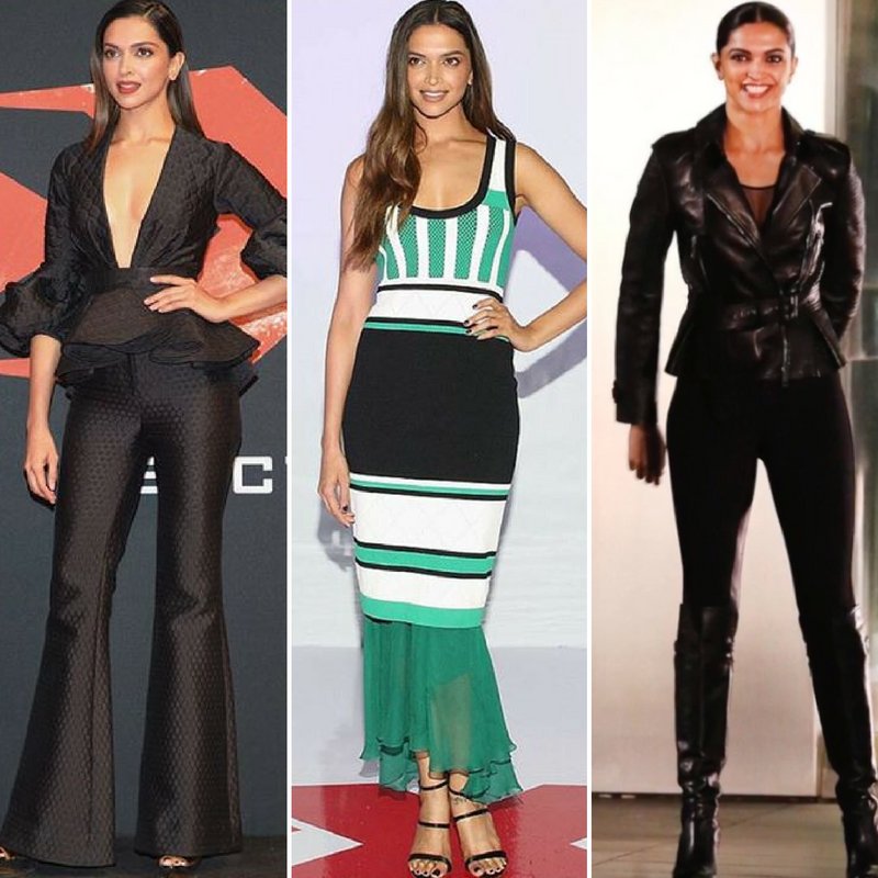 bookmystyle's tweet photo. Formal, chic or biker, #DeepikaPadukone gets every look right. Want to replicate her looks? Click: https://t.co/cugDUiJ0XU #CelebDecode https://t.co/8T83xEyqqJ