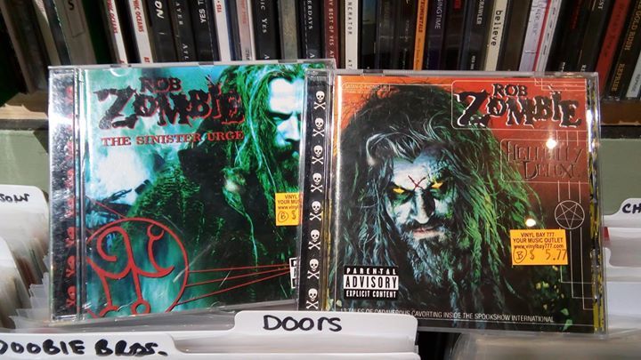 Happy Birthday to rocker and horror movie director Rob Zombie!

Find music from Rob Zombie at Vinyl Bay 777! 