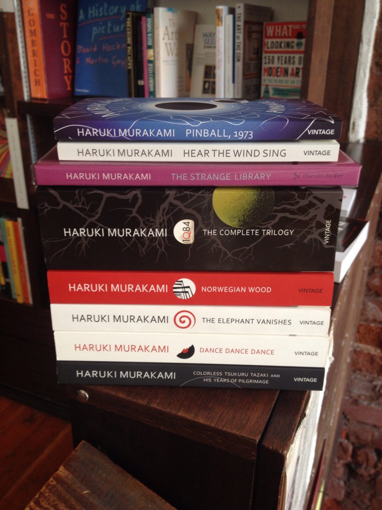 It\s Haruki Murakami\s was born on this day in1949. Happy Birthday! 