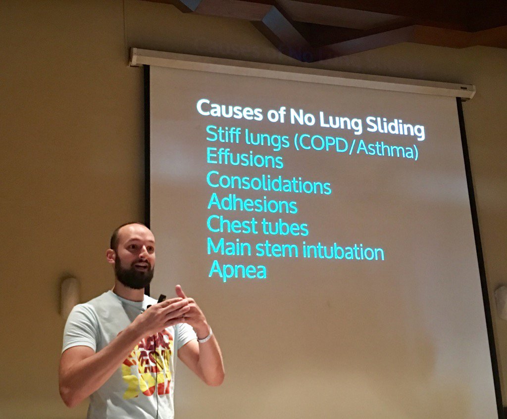 MedForums's tweet photo. @UltrasoundMD teaching about lung US. #CaboFest. #smacc https://t.co/wZ6dyaff5U
